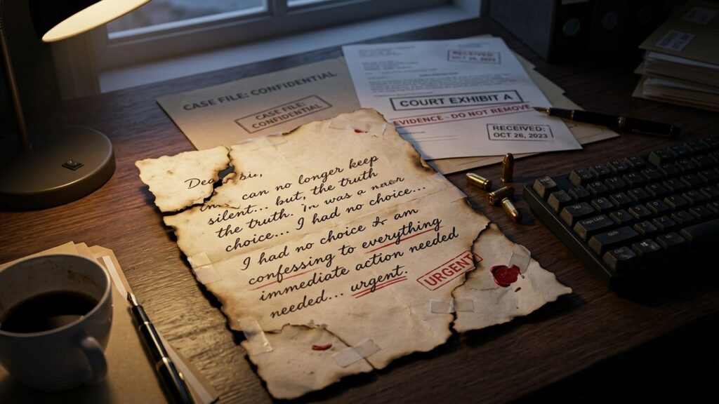 Chilling Confession Note Unveiled in High Profile Assassination Case