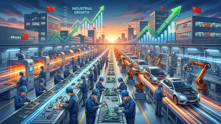 China Industrial Profits Surge 24.7 Percent in April