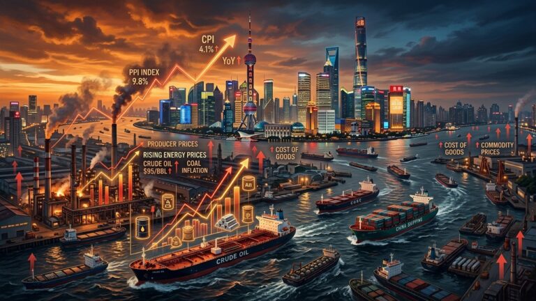 China Inflation Beats Forecasts as Iran Conflict Fuels Producer Price Surge