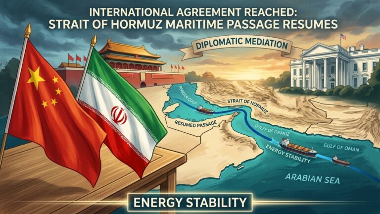 China Pushes Iran for Peace and Hormuz Reopening Ahead of Trump Xi Summit