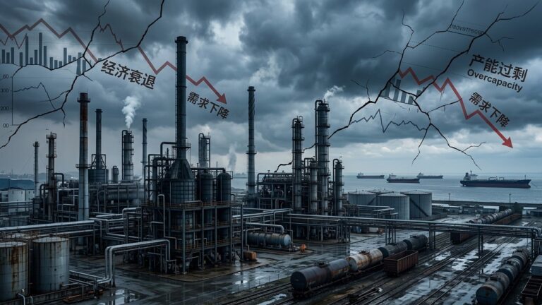 Chinese Refining Rates Plunge to Record Lows Signaling Economic Crisis