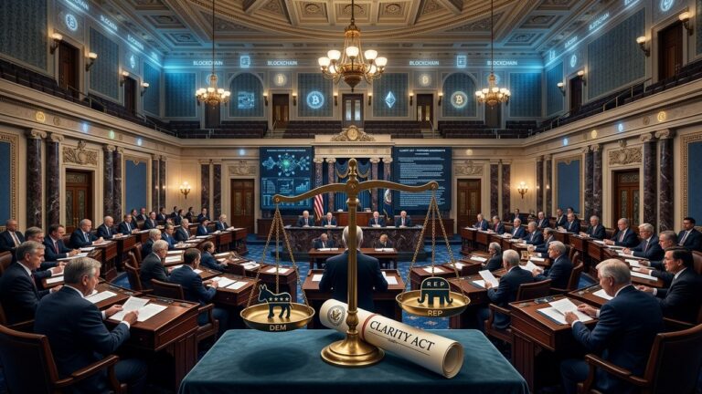 CLARITY Act Senate Showdown: Will Key Democrats Back Crypto Rules?