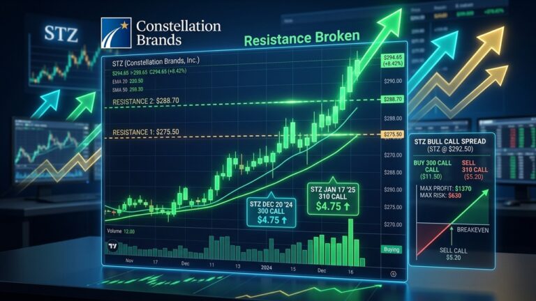 Constellation Brands Stock Set for Strong Bounce: Smart Options Trade