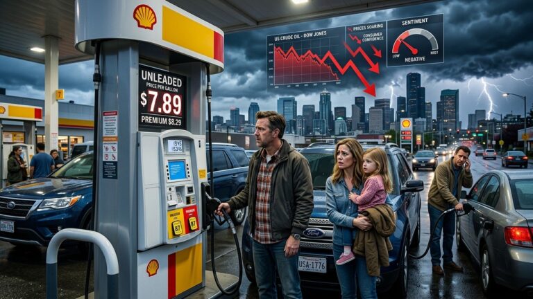 Consumer Sentiment Crashes to Record Low as Gas Prices Surge