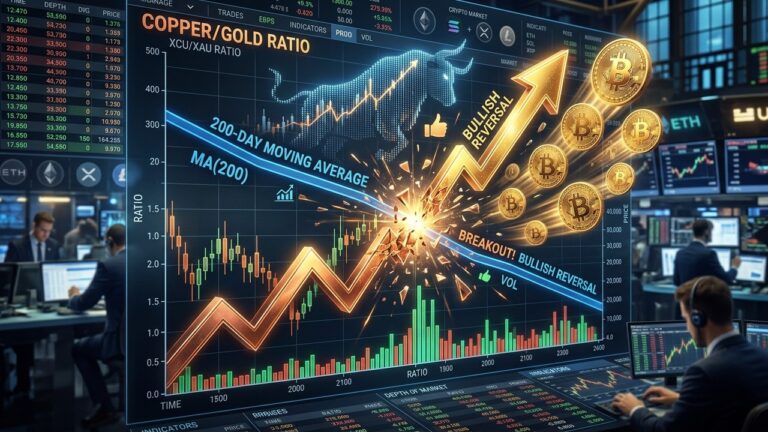 Copper Gold Ratio Flashes 2020 Bitcoin Bull Signal