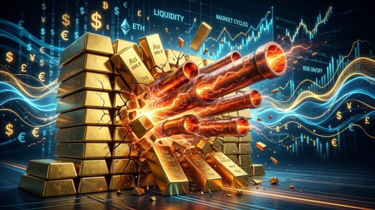 Copper Gold Ratio Reveals True Global Liquidity Story