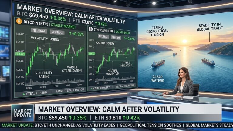 Crypto Prices Stabilize as US Iran Ceasefire Talks Advance