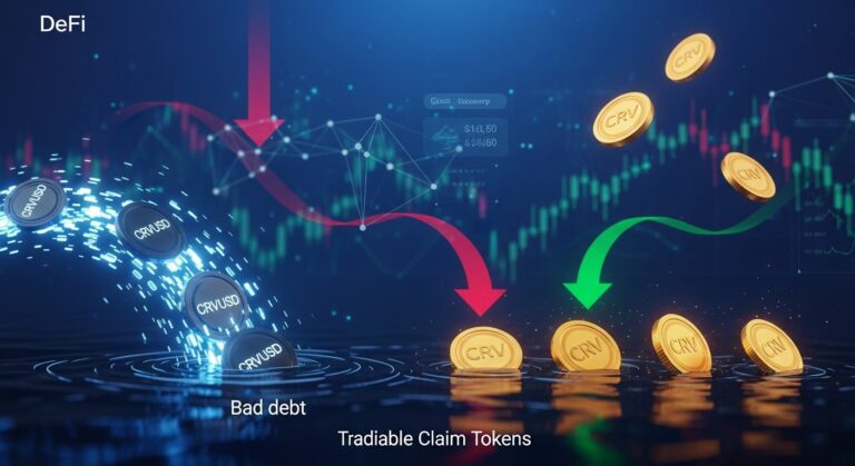 Curve Finance Turns Bad Debt Into Tradable Claims