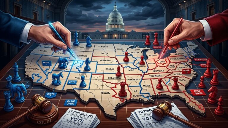Democrats Launch Redistricting Counteroffensive Ahead of 2026 Midterms