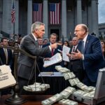 Democrats Slam Trump Over IRS Lawsuit Settlement Reports
