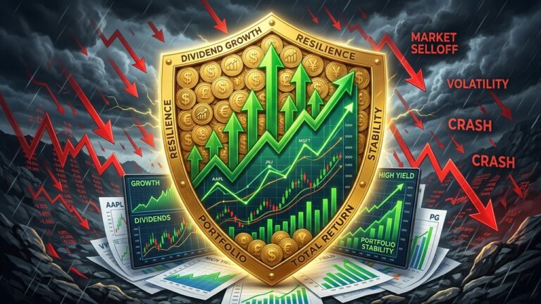 Dividend Growth Stocks: Smart Shield for Your Portfolio in Down Markets
