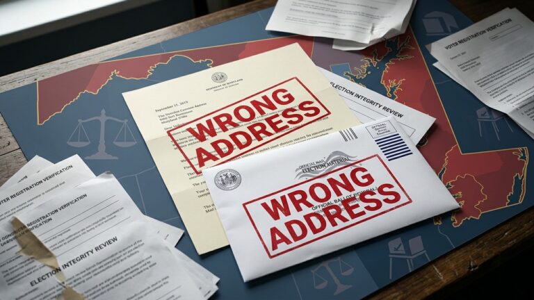 DOJ Issues Warning to Maryland Over Mail-In Ballot Failures in Election Probe