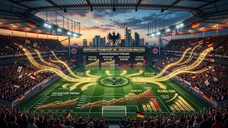 Eintracht Frankfurt Valuation 2026: Inside the $880 Million Club Worth