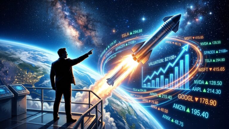 Elon Musk Denies Bloomberg Report on SpaceX IPO Valuation Drop
