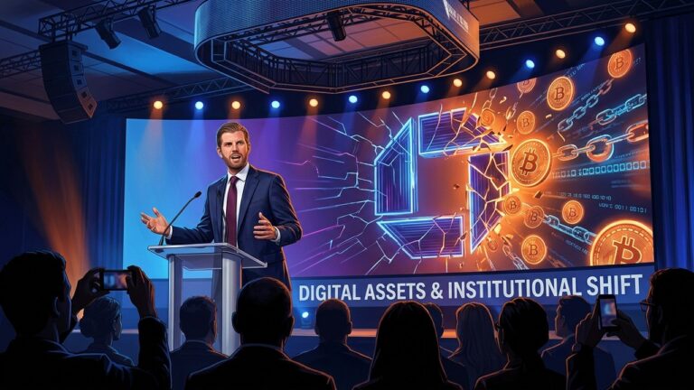 Eric Trump Blasts JPMorgan Bitcoin Reversal at Consensus