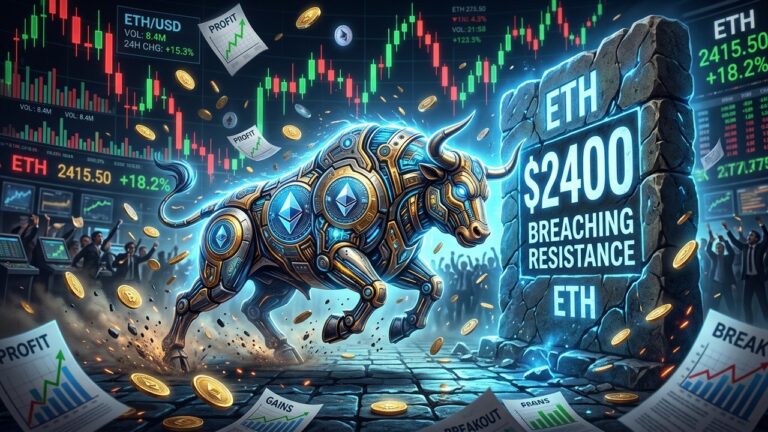 Ethereum Bulls Face $2400 Wall Amid Profit Taking Concerns