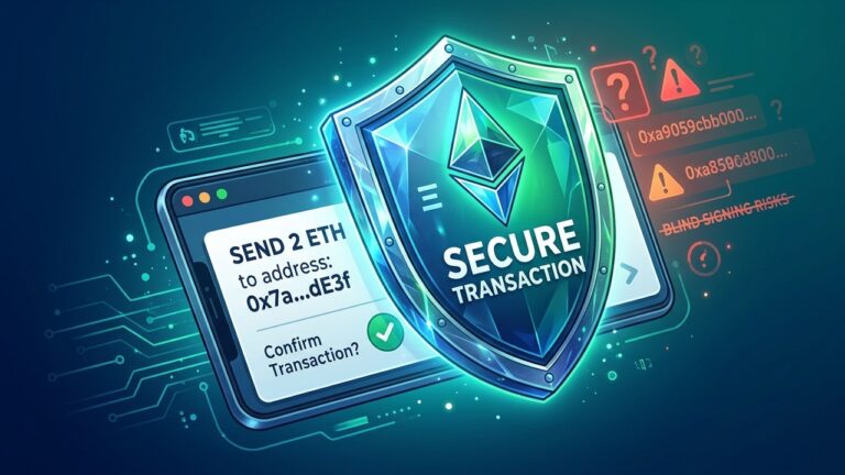 Ethereum Clear Signing: EndingExpanding Ethereum security feature details Blind Signing Risks Forever