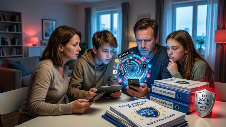 EU Cracks Down on Addictive Social Media Designs Targeting Kids