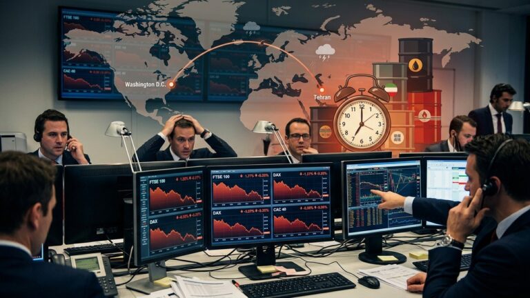 European Markets Open Lower Amid Trump Iran Tensions and Oil Spike