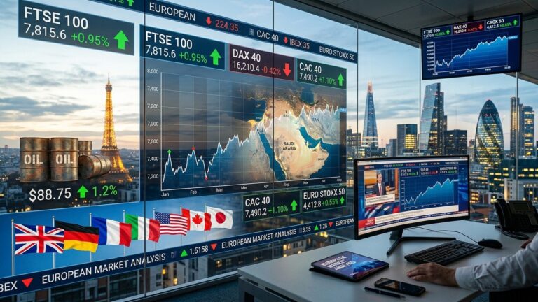 European Markets Open Mixed as Iran Tensions Ease and G7 Concludes