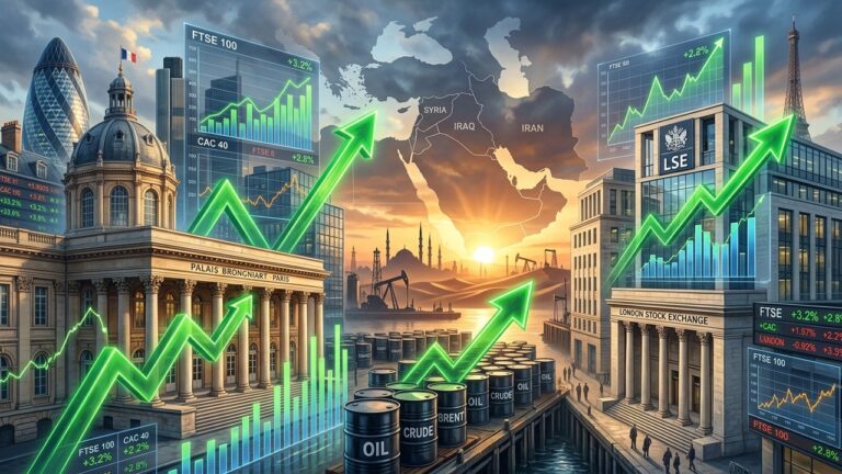 European Stocks Eye Gains Amid Iran Conflict and Key Economic Data