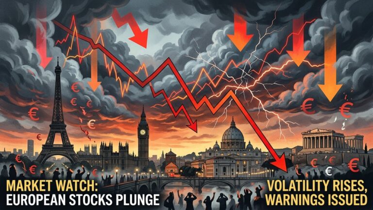 European Stocks Face Crash Warning as BofA Indicator Plunges