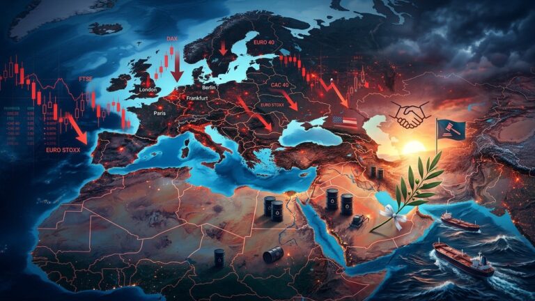 European Stocks Face Downward Open as Iran Peace Talks Create Uncertainty