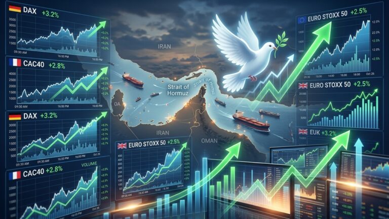 European Stocks Set to Climb on US Iran Ceasefire Hopes