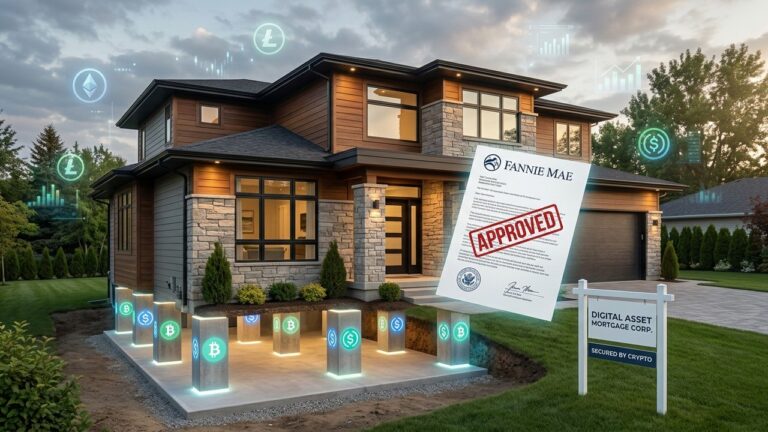 Fannie Mae Accepts Crypto as Collateral for Home Loans