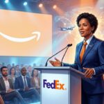 FedEx CEO Downplays Amazon Logistics Challenge as Competition Heats Up