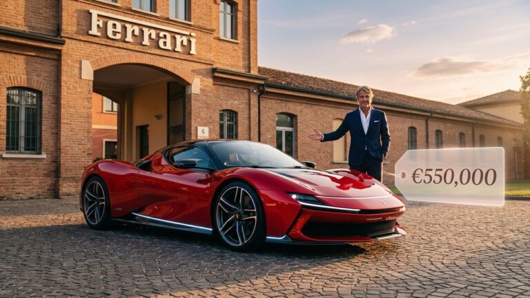 Ferrari CEO Defends High Price Tag for First Electric Luce Model