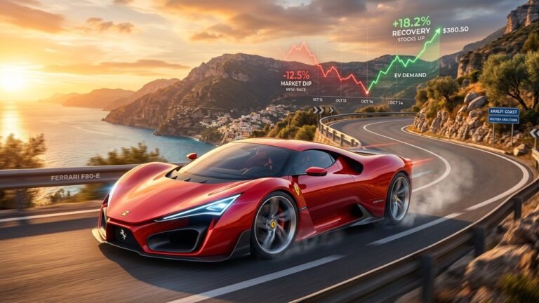 Ferrari EV Launch: Why the Stock Drop May Be Overblown