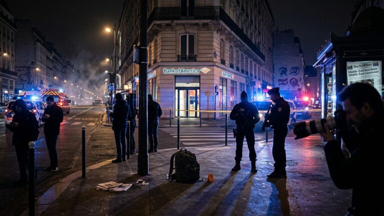 Foiled Terror Plot at Bank of America Paris HQ Linked to Mideast Tensions