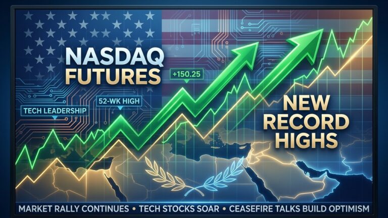 Futures Rebound to Record Highs on Tech Surge and Iran Optimism