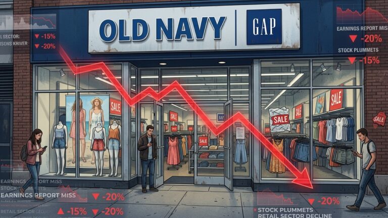 Gap Stock Tumbles on Weak Q1 2026 Results and Old Navy Miss