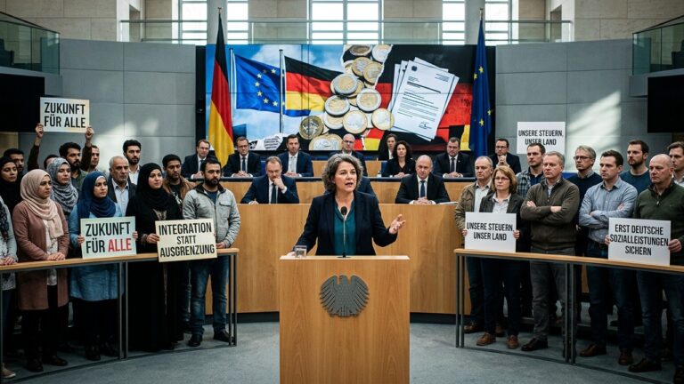 German SPD Leader Faces Backlash Over Migrant Welfare Burden Claims