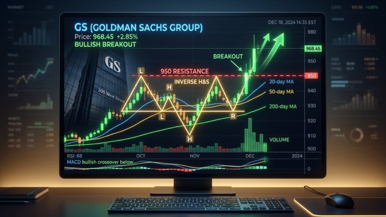 Goldman Sachs Stock Poised for Breakout: Key Levels to Watch