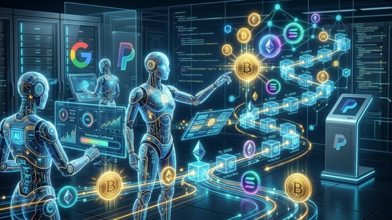 Google PayPal Launch Crypto Rails for AI Agents Future