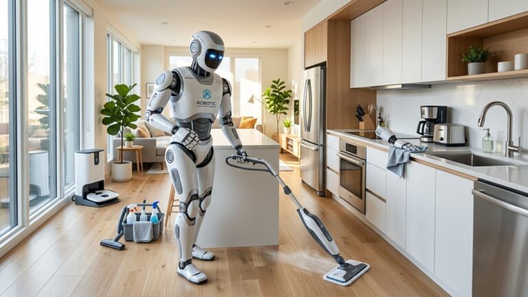 How $150 Humanoid Robots Are Disrupting House Cleaning Services