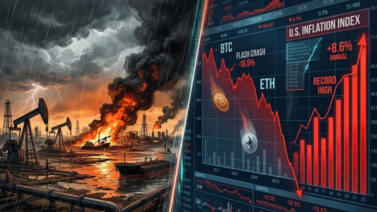 How Middle East War Drives US Inflation Higher and Hits Crypto Markets
