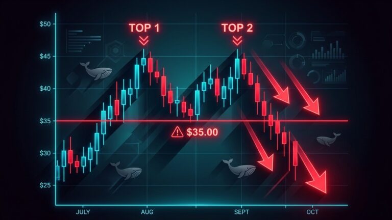Hyperliquid Price Warning: Bearish Double Top Risks Drop to $35