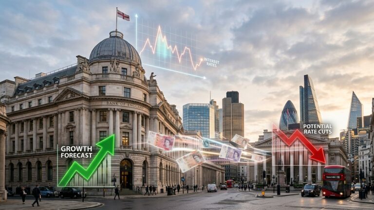 IMF Signals Bank of England May Cut Rates Amid UK Growth Upgrade