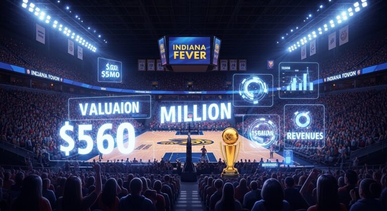 Indiana Fever Valuation Hits $560 Million Amid WNBA Boom