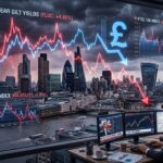 Investors Trading UK Markets Amid Political Turmoil