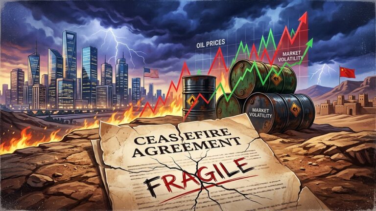 Iran Ceasefire Crisis Fuels Oil Spike and Global Market Shifts