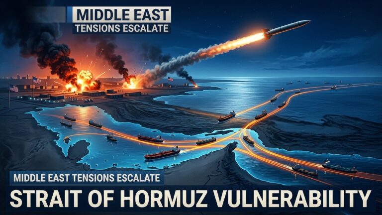 Iran Missile Strike Hits US Base in Kuwait Amid Hormuz Tensions