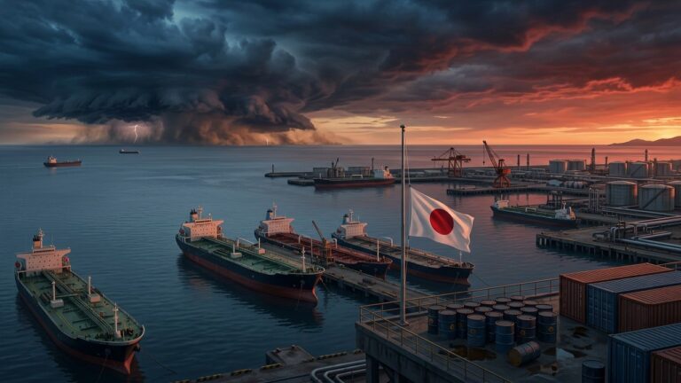 Japan Crude Oil Imports Crash 66 Percent to Record Low
