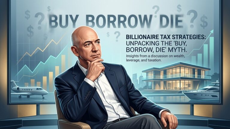 Jeff Bezos Dismisses Buy Borrow Die Tax Strategy as Myth