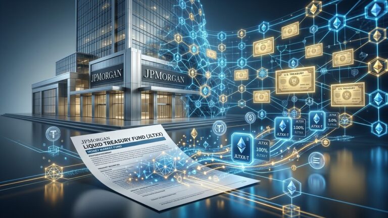 JPMorgan Launches Ethereum-Based JLTXX Tokenized Money Market Fund