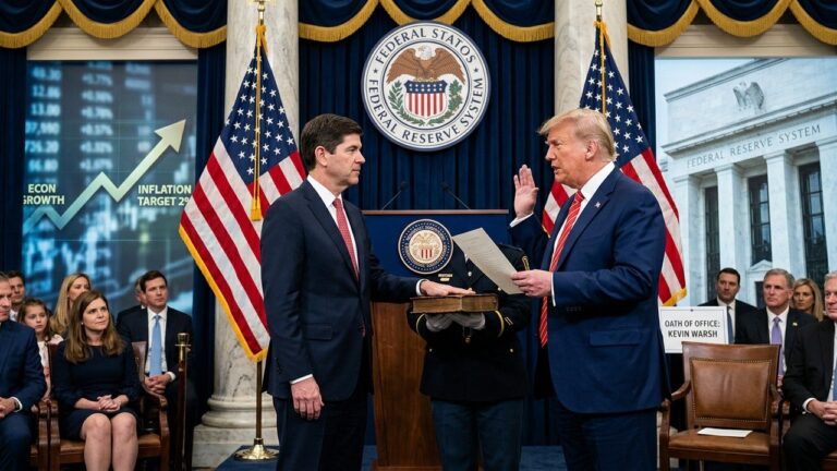Kevin Warsh Sworn In as Federal Reserve Chair: What Happens Next
